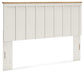 Linnocreek  Panel Headboard With Dresser