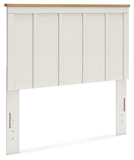 Linnocreek  Panel Headboard With Dresser