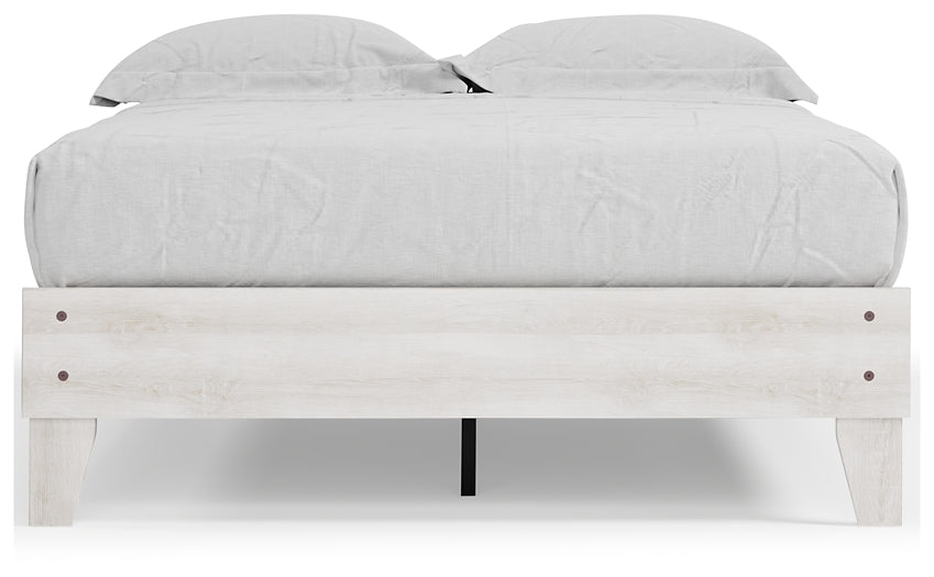 Shawburn  Platform Bed With 2 Nightstands