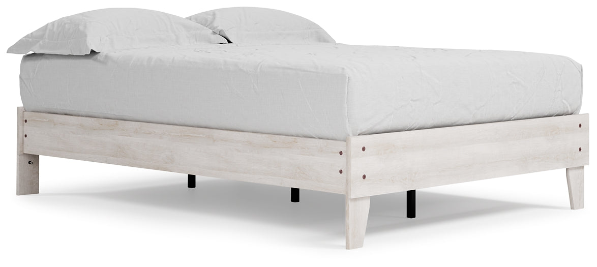 Shawburn  Platform Bed With 2 Nightstands