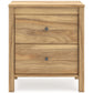 Bermacy  Panel Headboard With 2 Nightstands