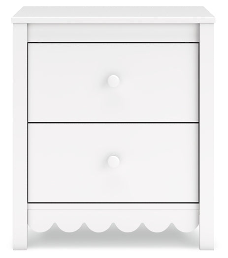 Hallityn  Panel Headboard With 2 Nightstands