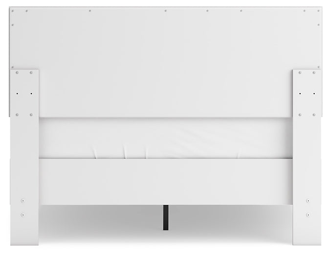 Hallityn  Panel Headboard With 2 Nightstands