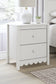 Hallityn  Panel Headboard With 2 Nightstands