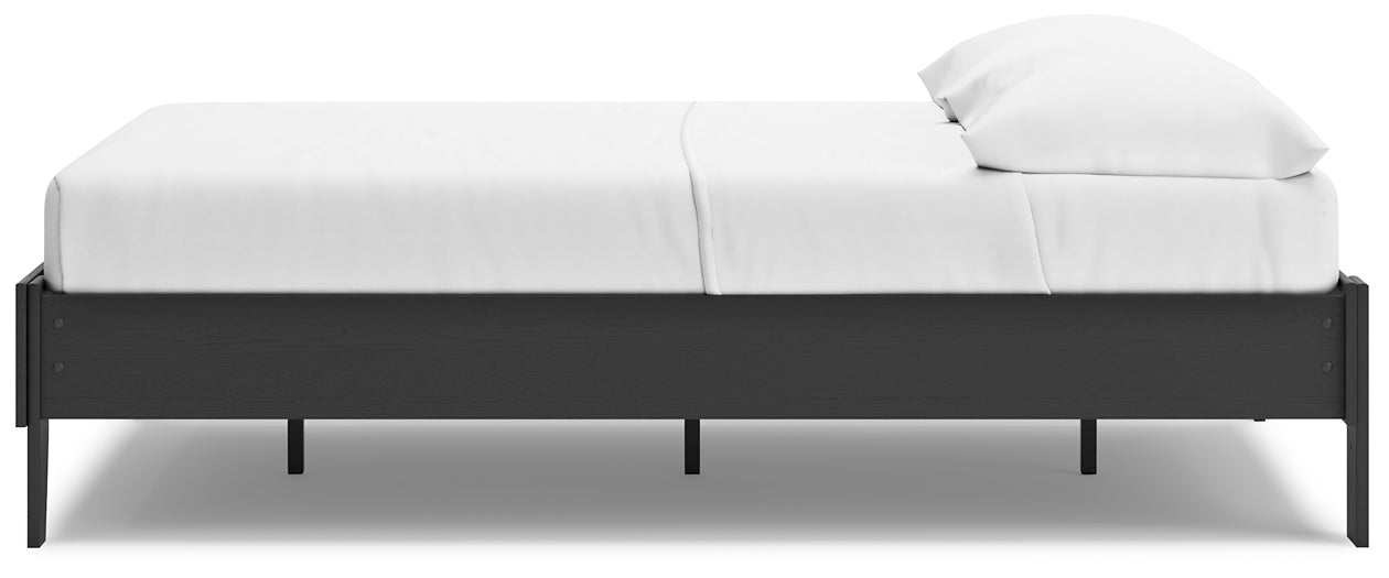 Ashley Express - Socalle  Platform Bed With Dresser And Chest