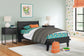 Socalle  Platform Bed With Dresser, Chest And Nightstand