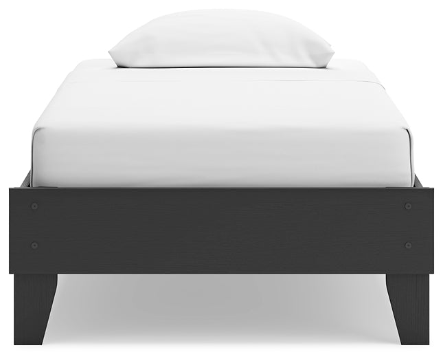 Socalle  Platform Bed With Dresser, Chest And Nightstand