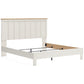 Linnocreek  Panel Bed With 2 Nightstands