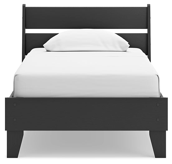 Socalle  Panel Platform Bed With Dresser And Nightstand