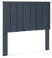 Simmenfort  Panel Headboard With 2 Nightstands