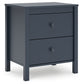 Simmenfort  Panel Headboard With 2 Nightstands