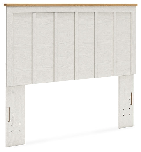 Linnocreek  Panel Headboard With Dresser