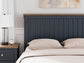 Landocken  Panel Headboard With 2 Nightstands