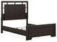 Covetown  Panel Bed With Dresser And 2 Nightstands