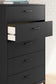 Socalle  Panel Headboard With Dresser, Chest And 2 Nightstands