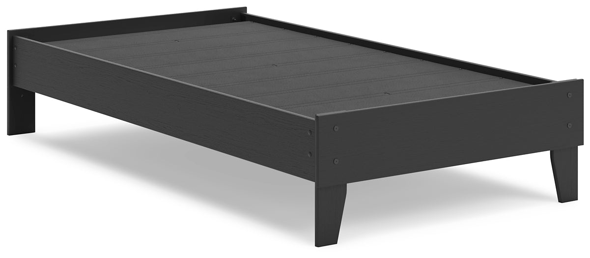 Socalle  Platform Bed With Dresser And 2 Nightstands