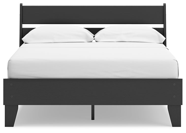 Socalle  Panel Platform Bed With Dresser, Chest And Nightstand