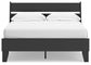 Socalle  Panel Platform Bed With Dresser, Chest And Nightstand