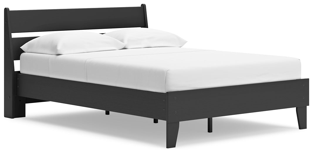 Socalle  Panel Platform Bed With Dresser, Chest And Nightstand