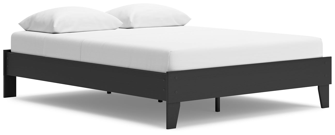 Ashley Express - Socalle  Platform Bed With Dresser