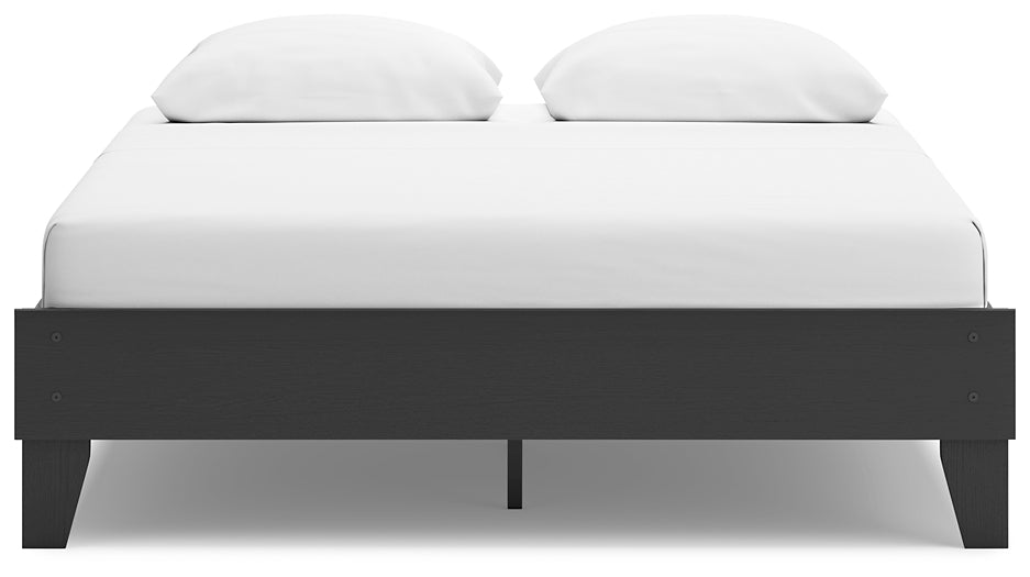 Ashley Express - Socalle  Platform Bed With Dresser And Chest