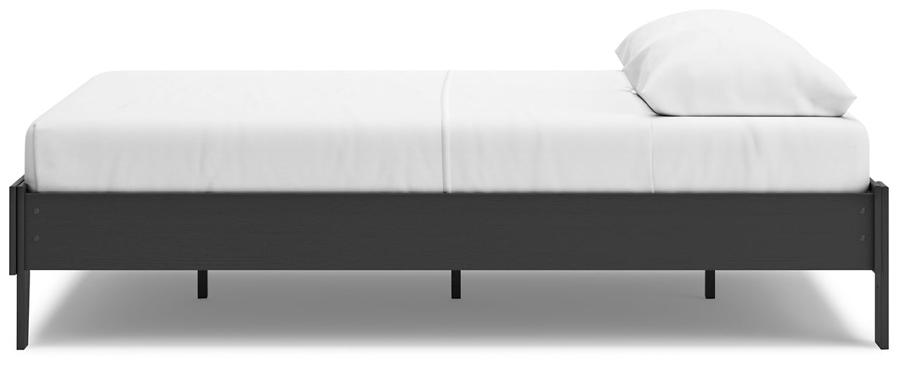 Ashley Express - Socalle  Platform Bed With Dresser And Chest