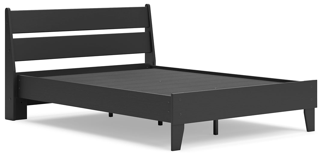 Socalle  Panel Platform Bed With Dresser And 2 Nightstands