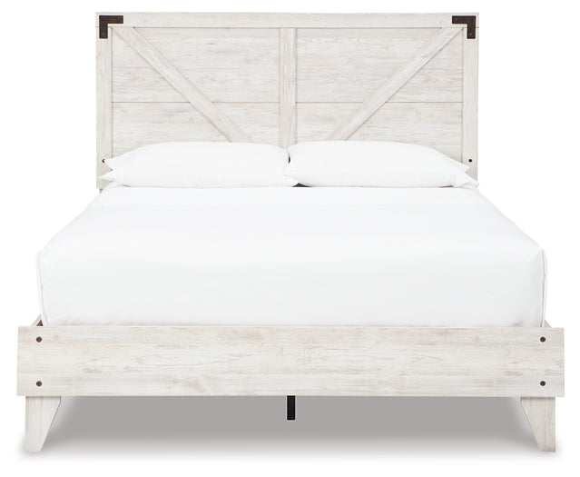 Ashley Express - Shawburn  Platform Bed With Dresser