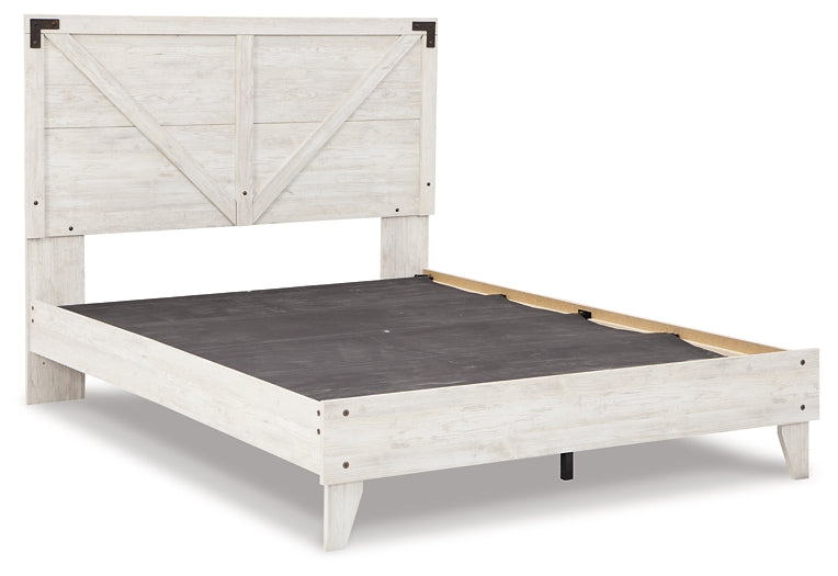 Ashley Express - Shawburn  Platform Bed With Dresser