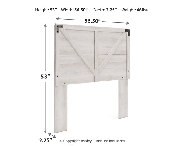 Shawburn  Panel Headboard With Dresser