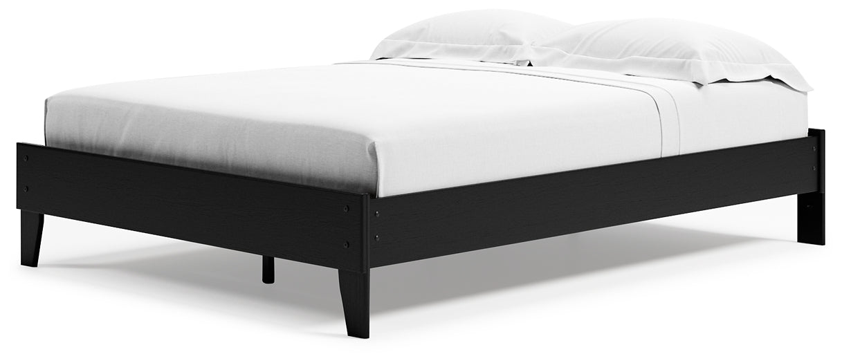 Finch  Platform Bed With 2 Nightstands