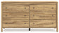 Bermacy  Panel Headboard With Dresser And Nightstand