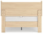 Cabinella  Panel Headboard With 2 Nightstands