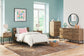 Deanlow  Panel Headboard With Dresser And Nightstand