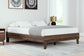 Calverson  Platform Bed With 2 Nightstands