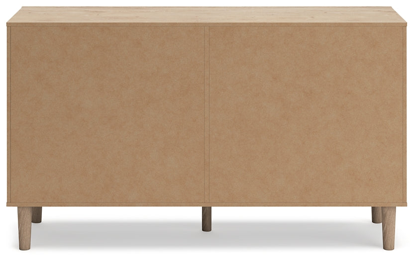 Cielden  Panel Headboard With Dresser