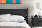 Socalle  Panel Headboard With 2 Nightstands