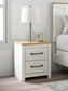 Linnocreek  Panel Headboard With 2 Nightstands