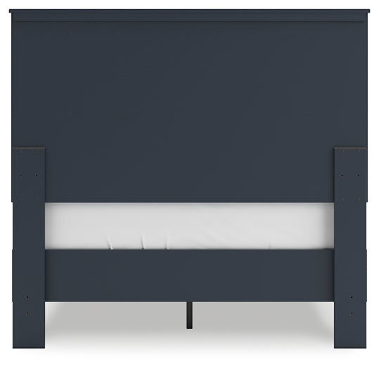 Simmenfort  Panel Headboard With 2 Nightstands