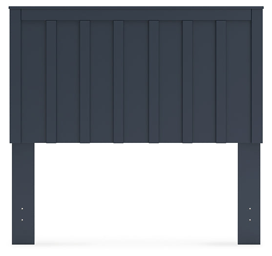 Simmenfort  Panel Headboard With 2 Nightstands