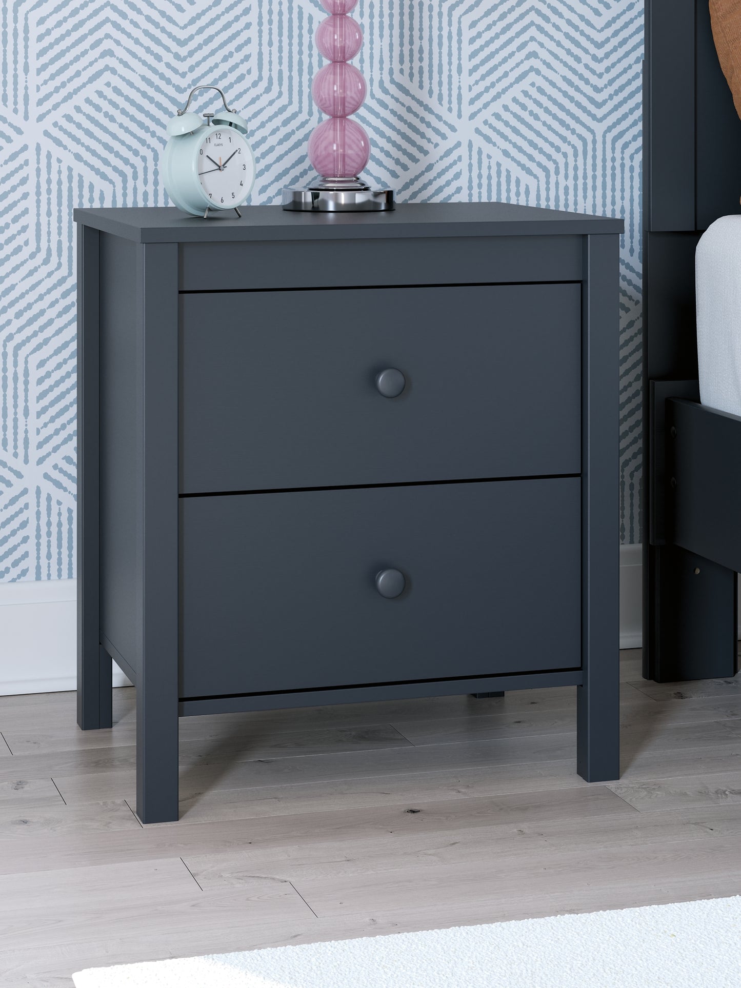 Simmenfort  Panel Headboard With Dresser And Nightstand