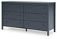 Simmenfort  Panel Headboard With Dresser And Nightstand