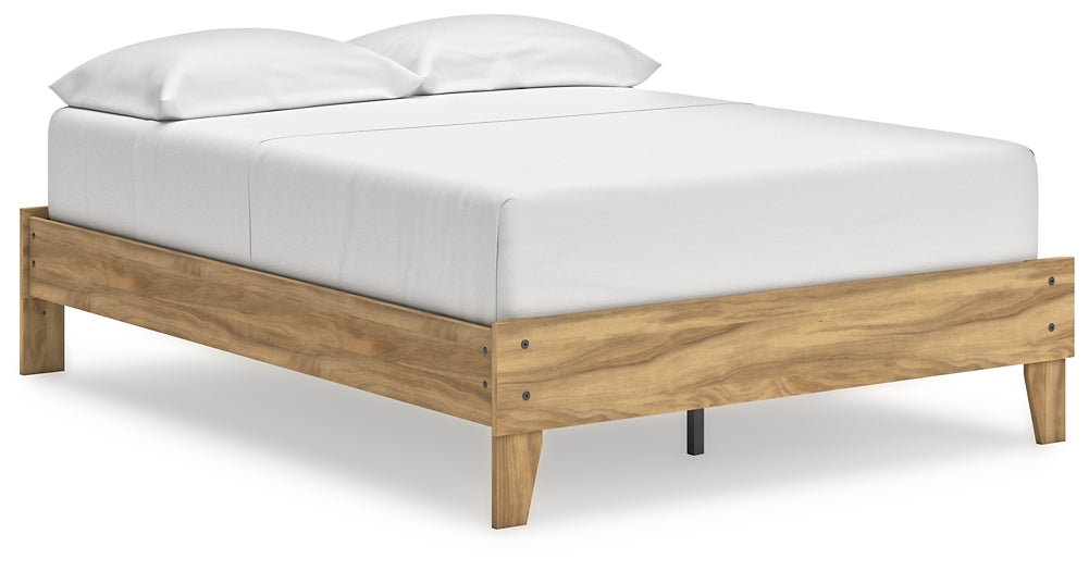 Bermacy  Platform Bed With Dresser, Chest And Nightstand