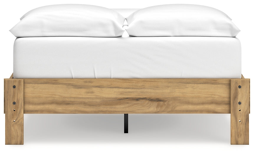 Bermacy  Platform Bed With Dresser, Chest And Nightstand