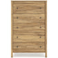 Bermacy  Panel Headboard With Dresser, Chest And 2 Nightstands