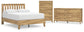 Bermacy  Platform Panel Bed With Dresser And Chest