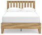 Bermacy  Platform Panel Bed With Dresser, Chest And Nightstand