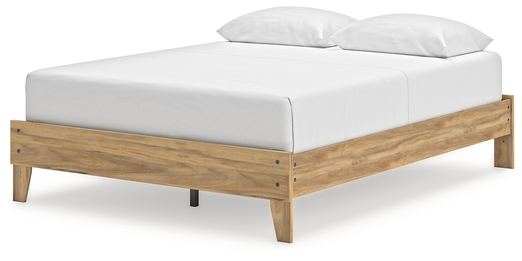 Bermacy  Platform Bed With Dresser, Chest And 2 Nightstands