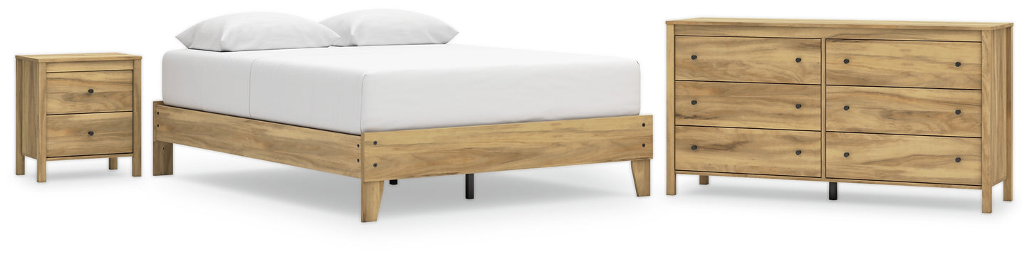 Ashley Express - Bermacy  Platform Bed With Dresser And Nightstand