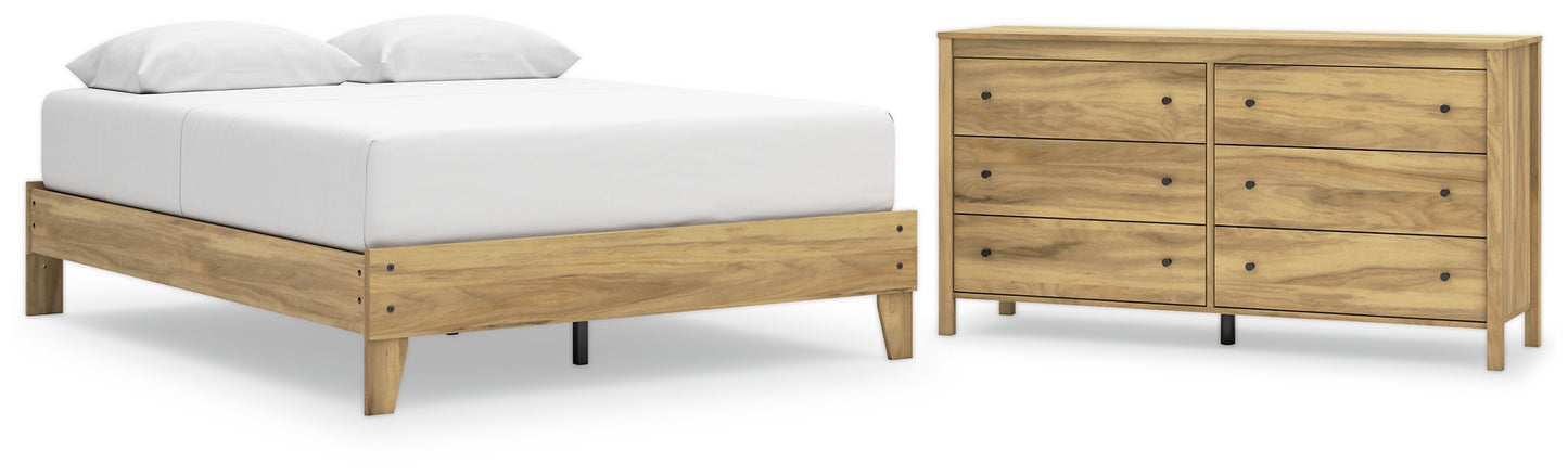 Ashley Express - Bermacy  Platform Bed With Dresser